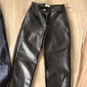 Black Melina pants size 00